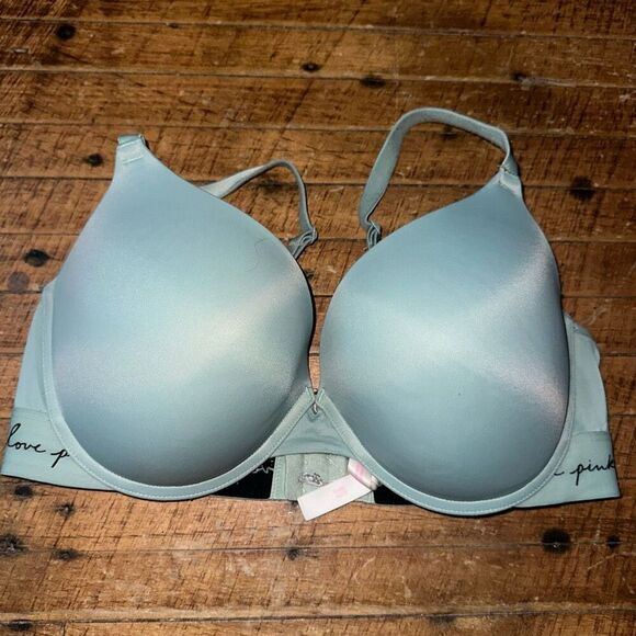 Victoria’s Secret green 36DD wear everywhere push-up bra - Picture 1 of 3